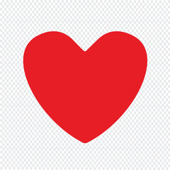 heart icon vector illustration