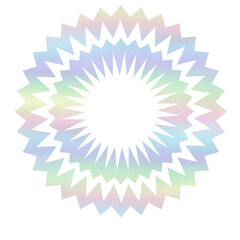 y2k Hologram abstract star illustration element textured background