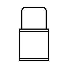 Eraser design vector icon design vector line icon svg