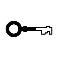 Solid Line Office key design vector icon design vector line icon svg