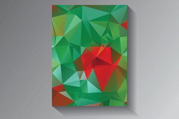 Low Poly vector abstract textured polygonal background. Blurry triangle design. Pattern can be used for background.