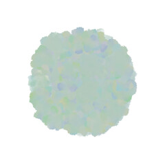 Watercolour circle textures. 