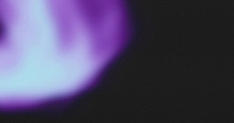 Banner abstract design of dark purple and pink colors gradient background. Grainy texture effect.