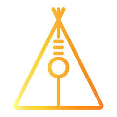 tepee icon © Darwin Mulya