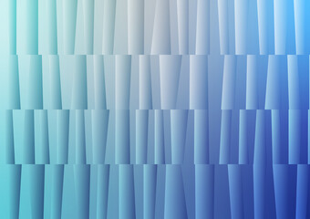 Blue gradient geometric bauhaus line wave pattern background