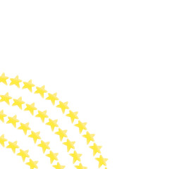 Cute decorative star line