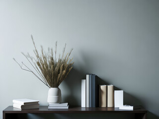 Artistic interior still life Modern organic