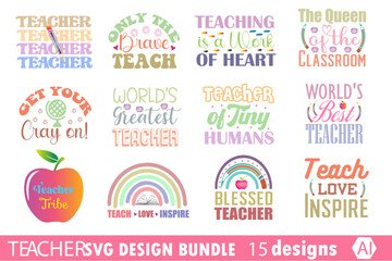 TEACHER SVG BUNDLE