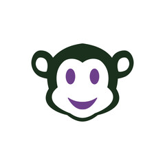 Monkey face icon
