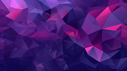Fototapeta premium Triangular design with gradient background, purple and pale indigo