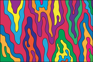 abstract background with colorful stripes. vector illustration. EPS 10.