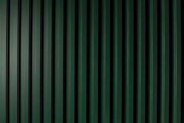 Abstract Green battens wood texture background