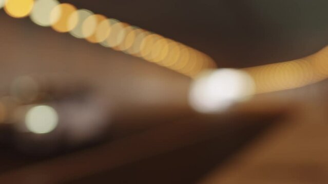 Blurred background of Monaco Tunnel