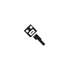 Car Key Access Solid Icon