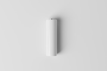 blank AA battery mockup
