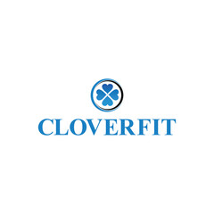 logo design clover  love modern
