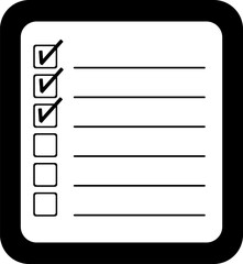 Vektor Checkboxen mit Haken