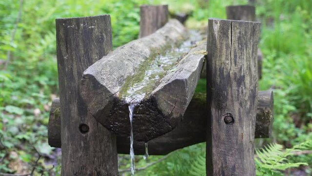 Siegquelle is the source of the river Sieg in the Rothaargebierge mountains in Germany.