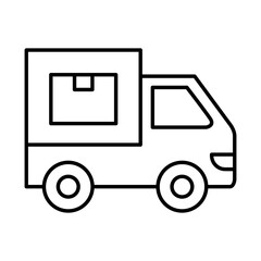 Delivery truck icon