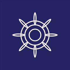 abstract circle shape symbol vector