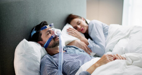 Sleep Apnea Oxygen Mask Equipment