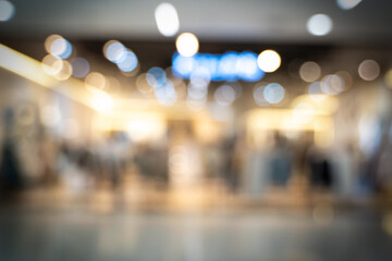 Blurred images coffee shop cafe background with bokeh and lighting bokeh of cafe restaurant background interior modern space worker lifestyle