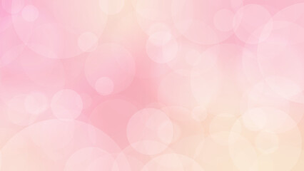 abstract pink background with bokeh