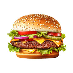 Chili_Cheese burger no background transparent png