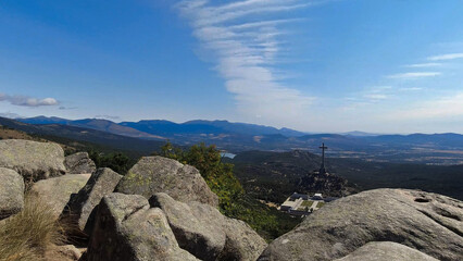 krajobraz góry natura widok skały hiszpania