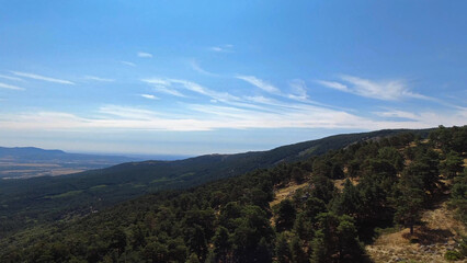 krajobraz góry natura widok skały hiszpania © Piotr