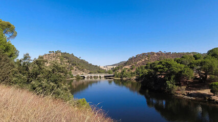 krajobraz góry natura widok skały hiszpania © Piotr