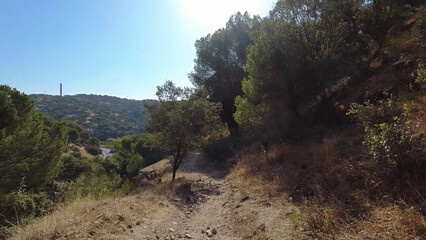 krajobraz góry natura widok skały hiszpania © Piotr