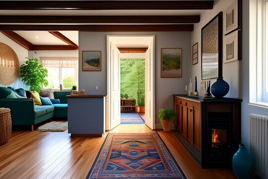 beautiful living room interior