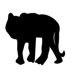 Tiger Silhouette Vector 