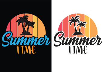 Summer day t shirt design