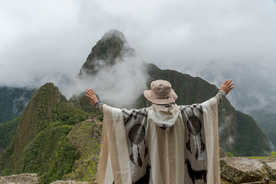 Momentos magicos en el sitio arqueol&oacute;gico de Machu Picchu