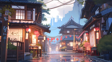 Japanese Town
