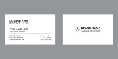 Simple business card design for corporate business,professional and personal business card design.