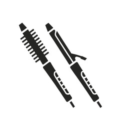 illustration of a black and white pencil