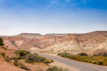 Desert canoyn landscape