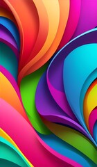 a seamless pattern 3d render abstract background. AI Generated.