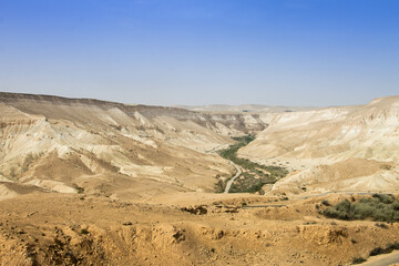 Desert canoyn landscape