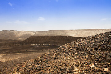 Desert canoyn landscape
