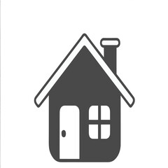 home icon on white background
