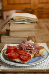 fast break while studing