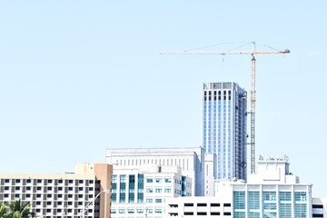 Fototapeta premium building under construction, photo as a background
