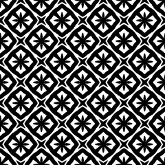 Seamless repeating pattern.  Black and white pattern for web page, textures, card, poster, fabric, textile.
