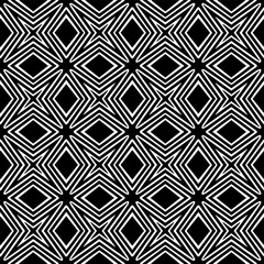 Seamless repeating pattern.  Black and white pattern for web page, textures, card, poster, fabric, textile.
