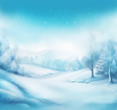 winter background -Ai