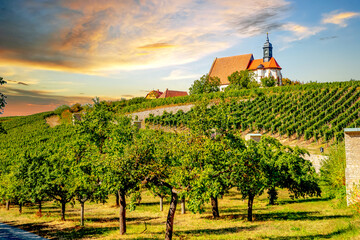 Wallfahrtskirche, Volkach, Bayern, Deutschland 